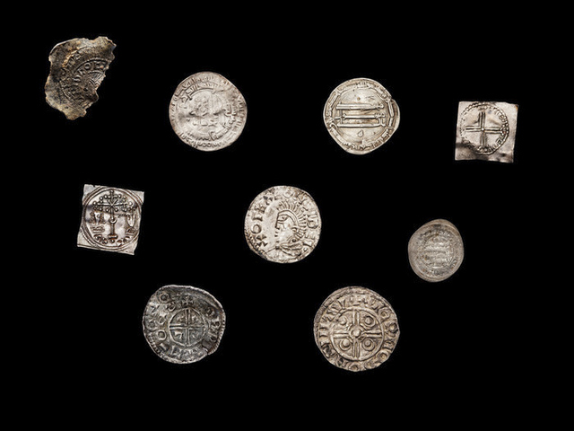 Coins from the Viking age.